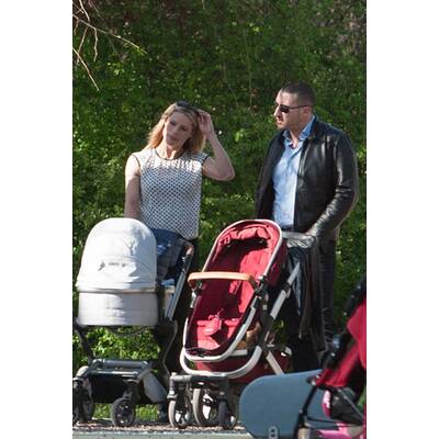 Michelle Hunziker: Süßer Spaziergang mit ihren Mädels