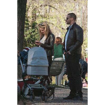 Michelle Hunziker: Süßer Spaziergang mit ihren Mädels