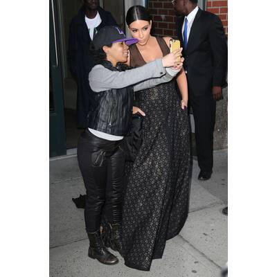 Kim Kardashian auf dem roten Teppich