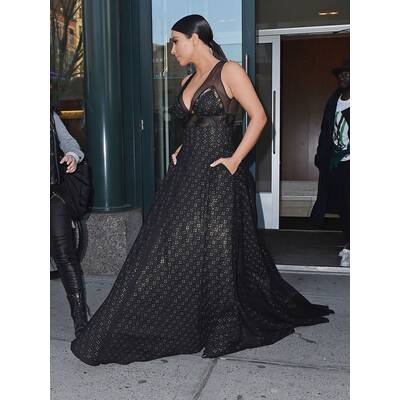 Kim Kardashian auf dem roten Teppich