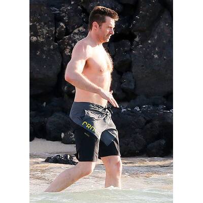 Hugh Jackmans sexy Sixpack