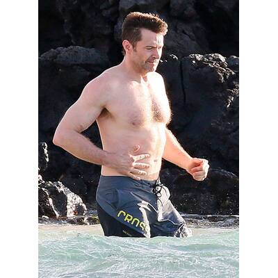 Hugh Jackmans sexy Sixpack