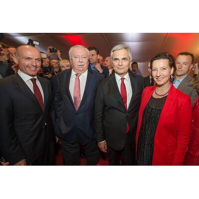 Wahlparty der SPÖ in Wien