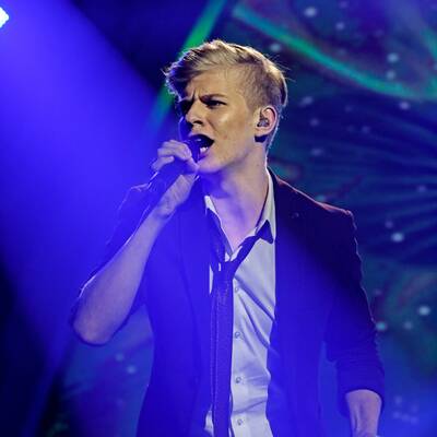 Thorsteinn Einarsson im Finale von 