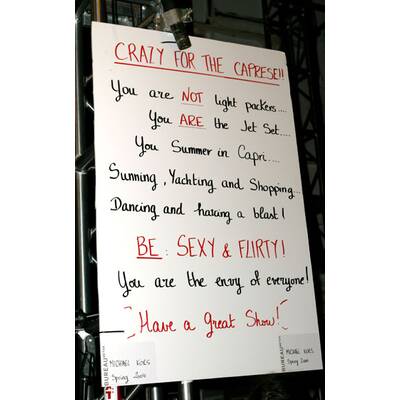 Fashion Weeks Backstage