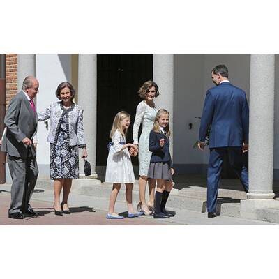 Prinzessin Leonor bei ihrer Erstkommunion