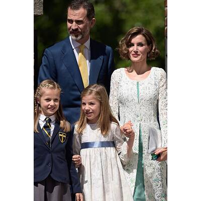 Prinzessin Leonor bei ihrer Erstkommunion