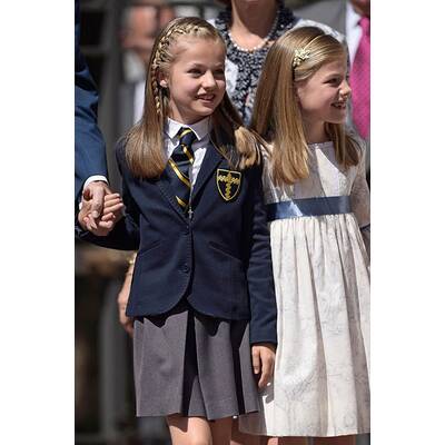 Prinzessin Leonor bei ihrer Erstkommunion