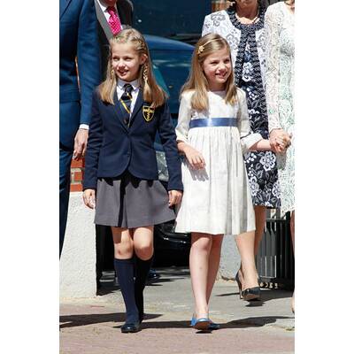 Prinzessin Leonor bei ihrer Erstkommunion