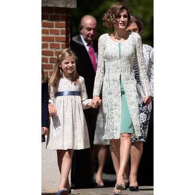 Prinzessin Leonor bei ihrer Erstkommunion