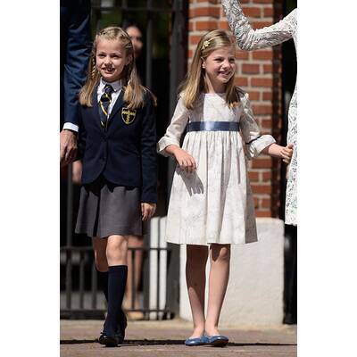 Prinzessin Leonor bei ihrer Erstkommunion