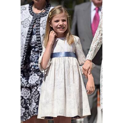 Prinzessin Leonor bei ihrer Erstkommunion