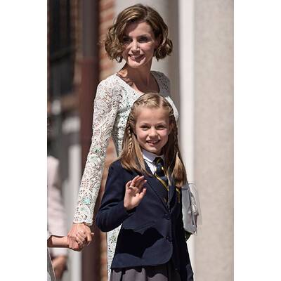 Prinzessin Leonor bei ihrer Erstkommunion