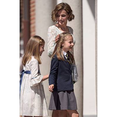 Prinzessin Leonor bei ihrer Erstkommunion