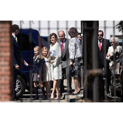 Prinzessin Leonor bei ihrer Erstkommunion