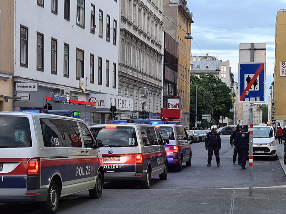 Demo in Wien eskaliert: Polizist durch Steinwurf verletzt
