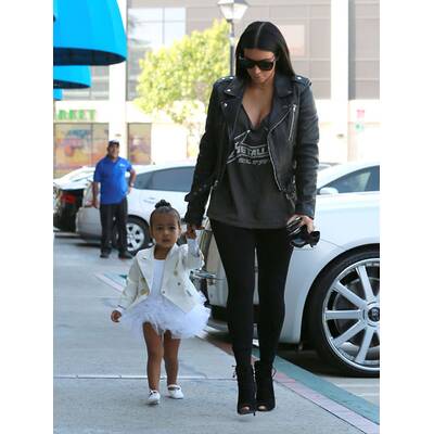 North West: Im Designer-Outfit zur Ballettstunde
