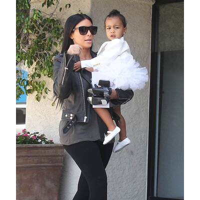 North West: Im Designer-Outfit zur Ballettstunde