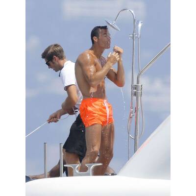Cristiano Ronaldo: Yacht-Ferien