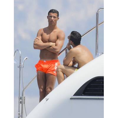 Cristiano Ronaldo: Yacht-Ferien