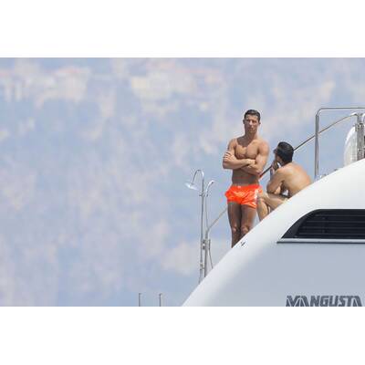 Cristiano Ronaldo: Yacht-Ferien