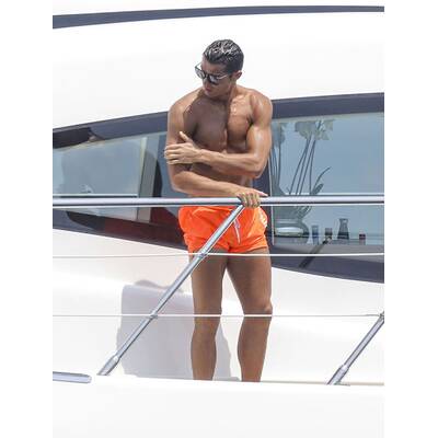 Cristiano Ronaldo: Yacht-Ferien