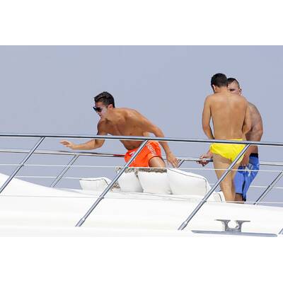 Cristiano Ronaldo: Yacht-Ferien