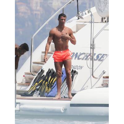 Cristiano Ronaldo: Yacht-Ferien