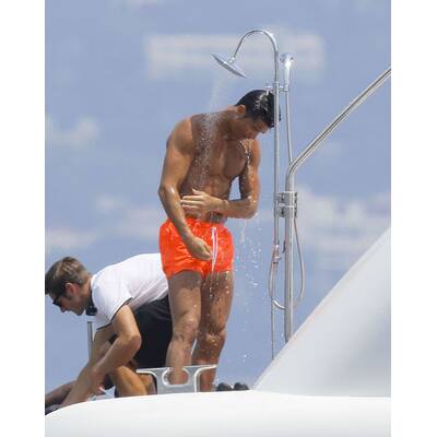 Cristiano Ronaldo: Yacht-Ferien
