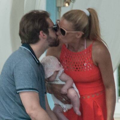 Michelle Hunziker: Strandtag mit ihren Liebsten