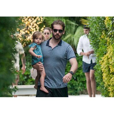 Michelle Hunziker: Strandtag mit ihren Liebsten