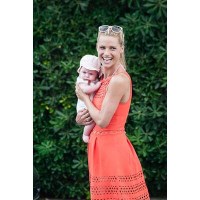 Michelle Hunziker: Strandtag mit ihren Liebsten