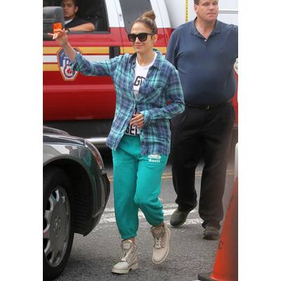 Jennifer Lopez im Gammellook 