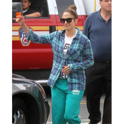 Jennifer Lopez im Gammellook 