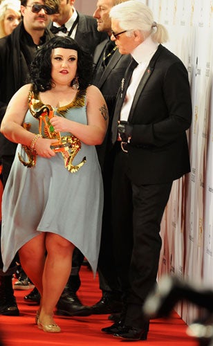 Beth Ditto: Lästerattacke gegen Lagerfeld
