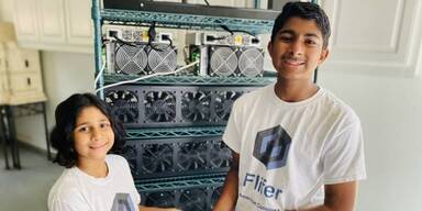 Geschwister (9, 14) verdienen 30.000 Dollar im Monat mit Krypto