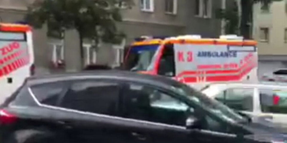 CO-Unfall Wien-Brigittenau Vater und zwei Kinder im Spital