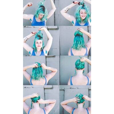 Gefärbte Achselhaare: Top oder Flop? 