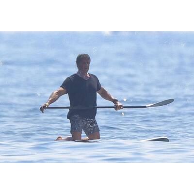 Sylvester Stallone: Familien-Urlaub in Frankreich
