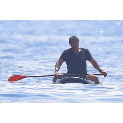 Sylvester Stallone: Familien-Urlaub in Frankreich