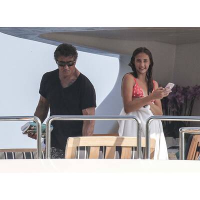 Sylvester Stallone: Familien-Urlaub in Frankreich