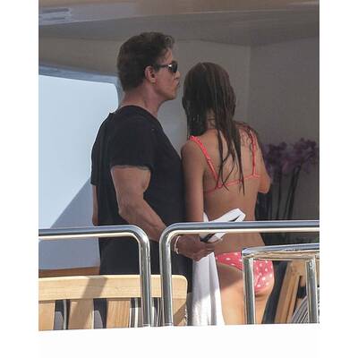 Sylvester Stallone: Familien-Urlaub in Frankreich