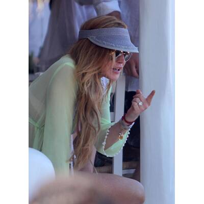 Lindsay Lohan: Auf Mykonos auf Männerfang?