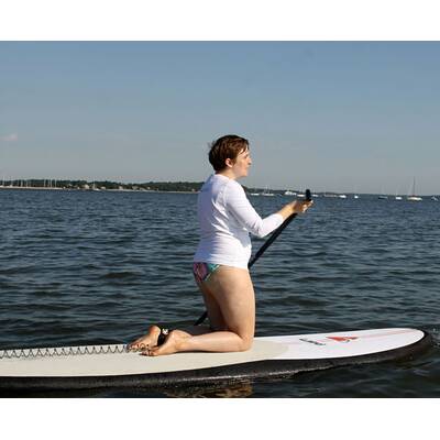 Lena Dunham: Charity-Paddling