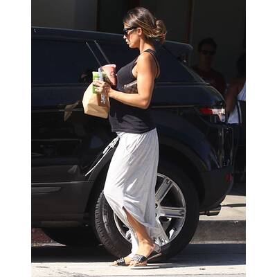 Elisabetta Canalis: Was für ein Babybauch!