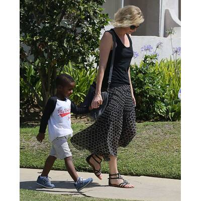Charlize Theron bringt Sohn Jackson zum Spiel-Date