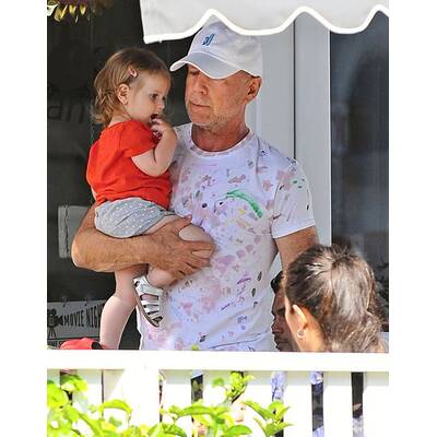 Bruce Willis: Süßes Eis-Date mit seiner Familie