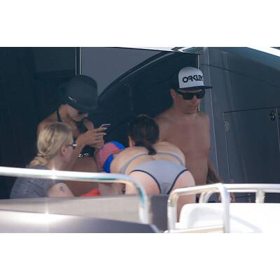 Kimi Räikkönen im Turtel-Urlaub