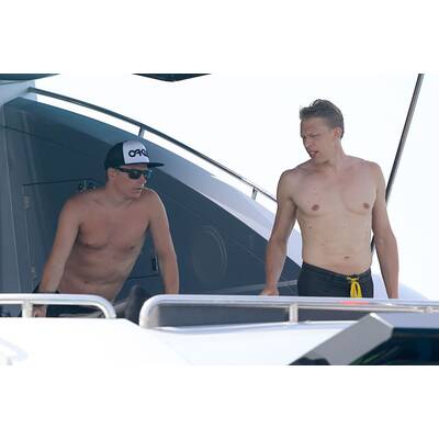 Kimi Räikkönen im Turtel-Urlaub