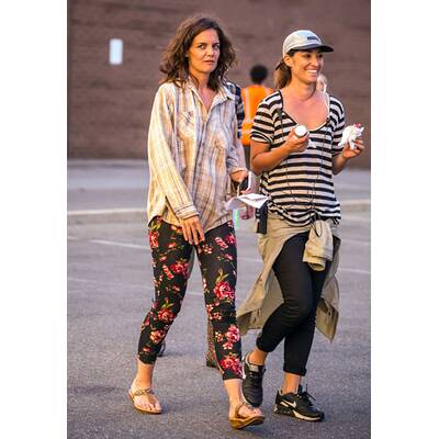 Katie Holmes am Set von 